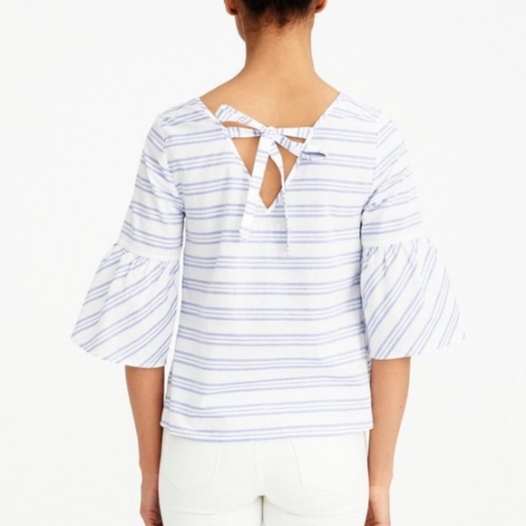 JCrew Factory Bell Sleeve top - 6 - Picture 2 of 6